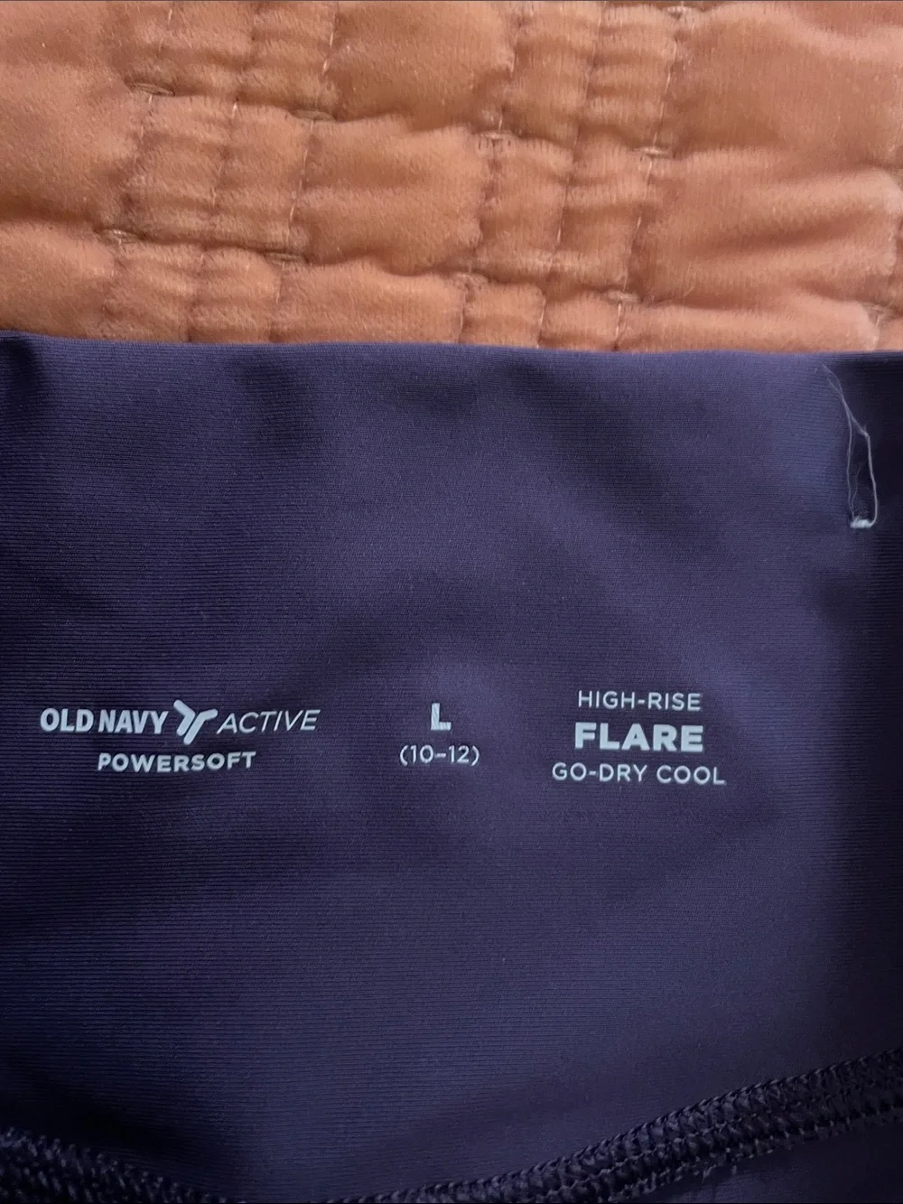 Old Navy Purple Flared Leggings